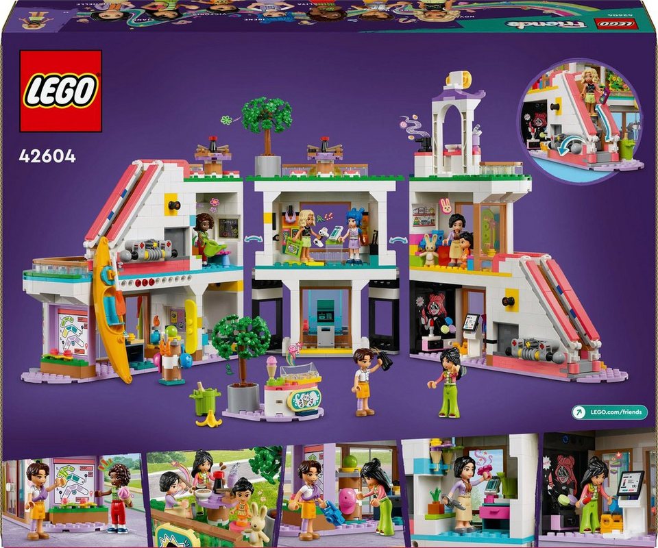 LEGO® Heartlake City Kaufhaus (42604), LEGO Friends Konstruktionsspielsteine, (1237 St), Made in Europe
