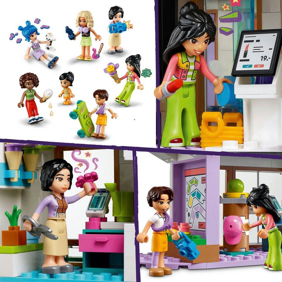 LEGO® Heartlake City Kaufhaus (42604), LEGO Friends Konstruktionsspielsteine, (1237 St), Made in Europe