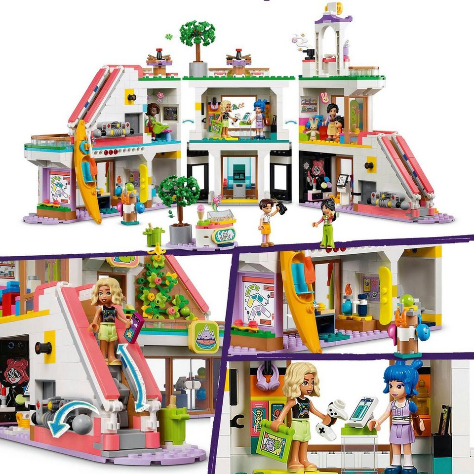 LEGO® Heartlake City Kaufhaus (42604), LEGO Friends Konstruktionsspielsteine, (1237 St), Made in Europe