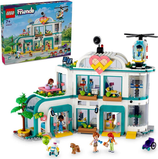 LEGO® Heartlake City Krankenhaus (42621), LEGO Friends Konstruktionsspielsteine, (1045 St), Made in Europe