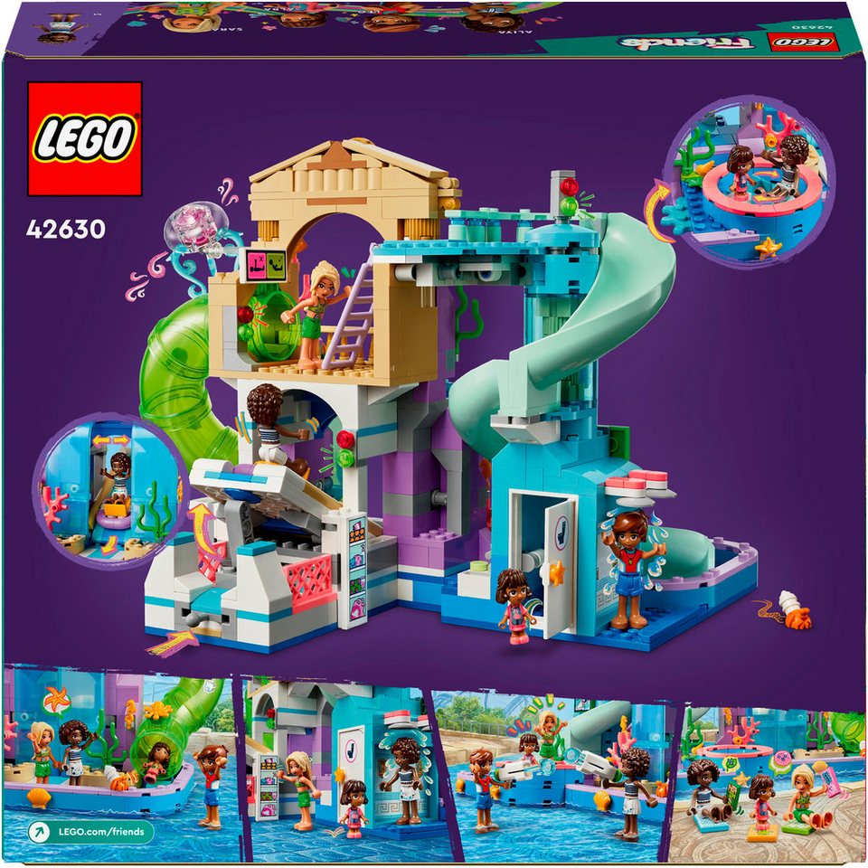 LEGO® Heartlake City Wasserpark (42630), LEGO Friends Konstruktionsspielsteine, (814 St), Made in Europe