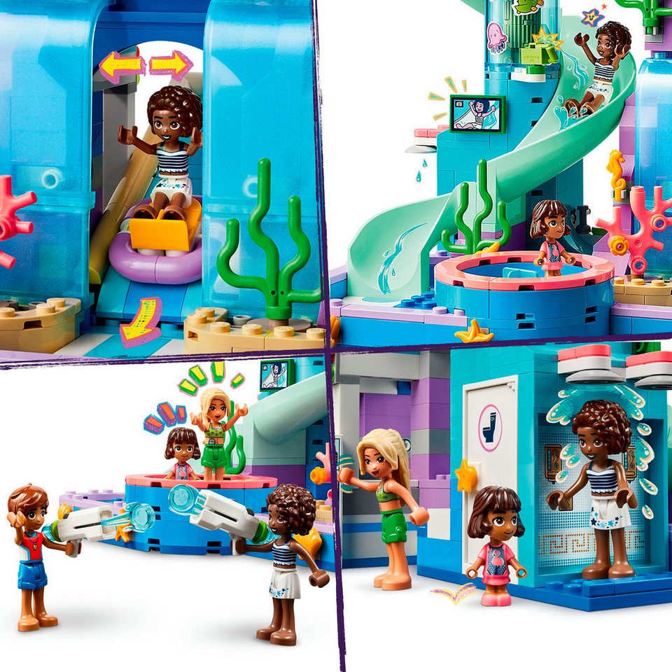 LEGO® Heartlake City Wasserpark (42630), LEGO Friends Konstruktionsspielsteine, (814 St), Made in Europe