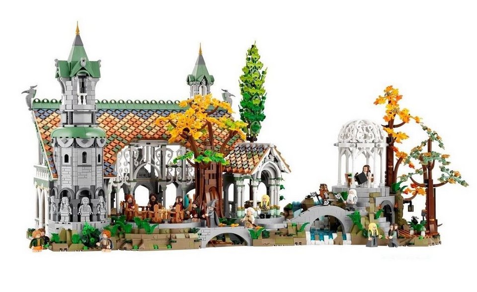 LEGO® Herr der Ringe - Bruchtal (10316) Spielbausteine, (6167 St)