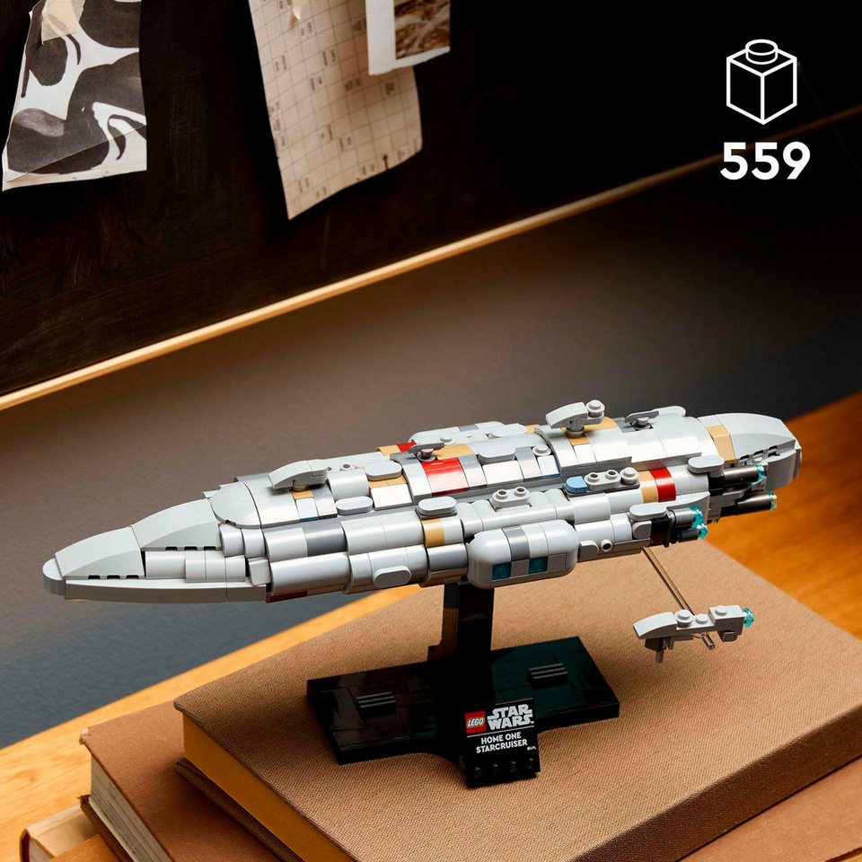 LEGO® Home One Starcruiser (75405), LEGO Star Wars Konstruktionsspielsteine, (559 St), Made in Europe