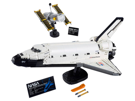 LEGO® Icons 10283 NASA-Spaceshuttle „Discovery“ Spielbausteine, (Set, 2354 St., Set)