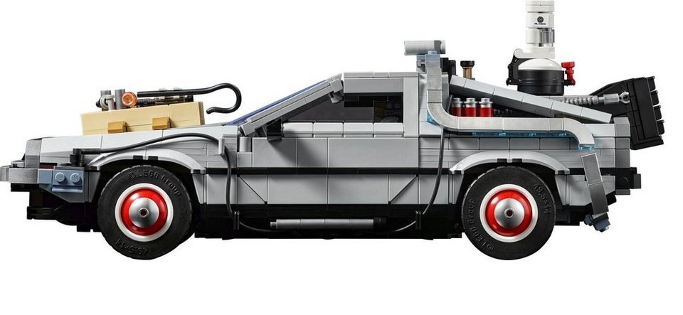 LEGO® Icons 10300 Die Zeitmaschine aus Zurück in die Zukunft Spielbausteine, (1872 St)