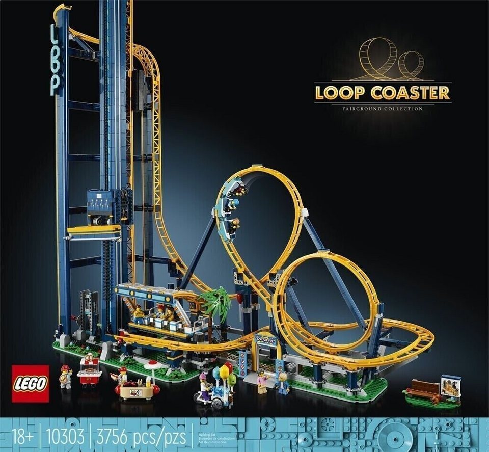LEGO® Icons 103030 Looping Achterbahn Spielbausteine, (3756 St)
