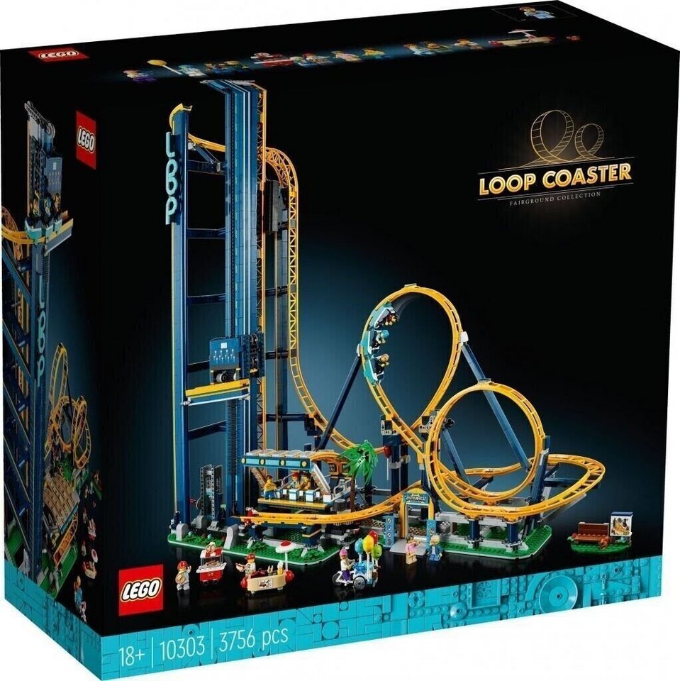 LEGO® Icons 103030 Looping Achterbahn Spielbausteine, (3756 St)