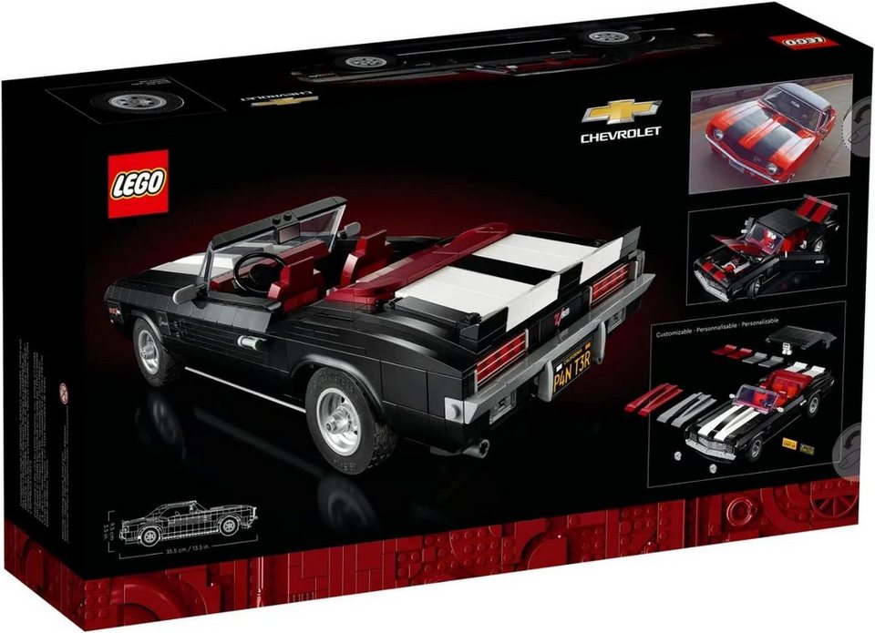 LEGO® Icons 10304 Chevrolet Camaro Z28 10304 Spielbausteine, (1456 St)