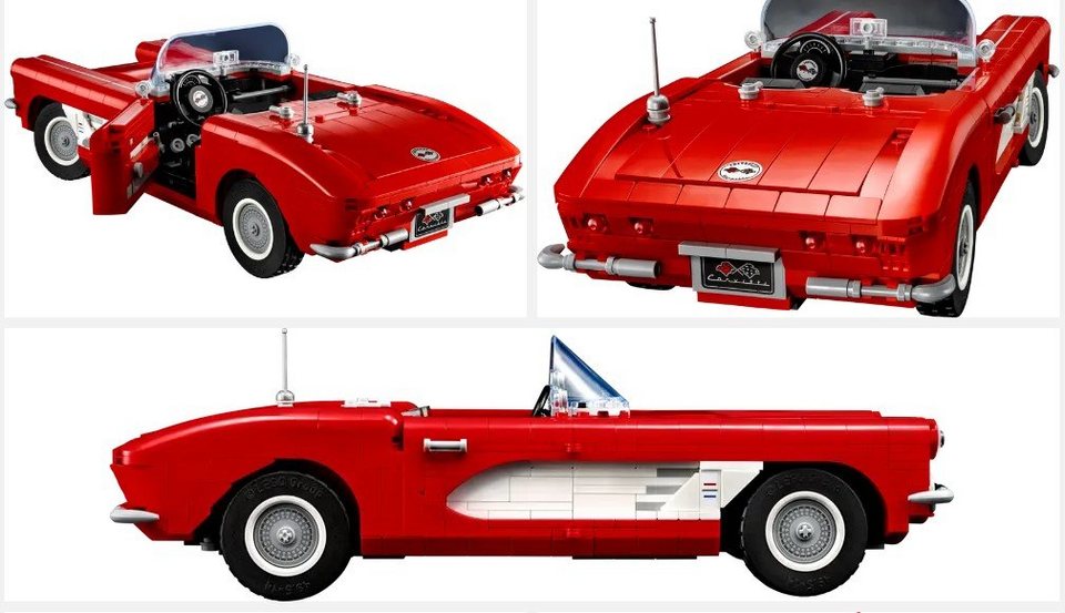 LEGO® Icons 10321 Corvette Spielbausteine, (1210 St)
