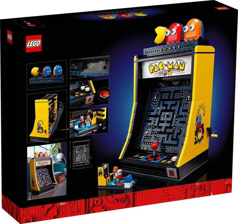 LEGO® Icons 10323 PAC-MAN Spielautomat Spielbausteine, (2651 St)