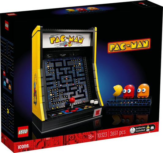 LEGO® Icons 10323 PAC-MAN Spielautomat Spielbausteine, (2651 St)