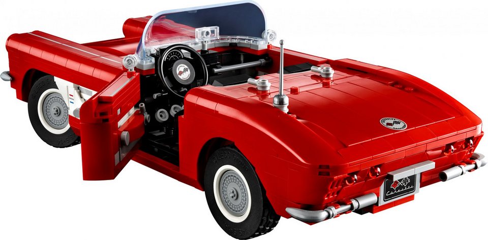 LEGO® Icons - Corvette (10321) Modellauto, klassischer Sportwagen Konstruktions-Spielset, (1210 St., 10321)
