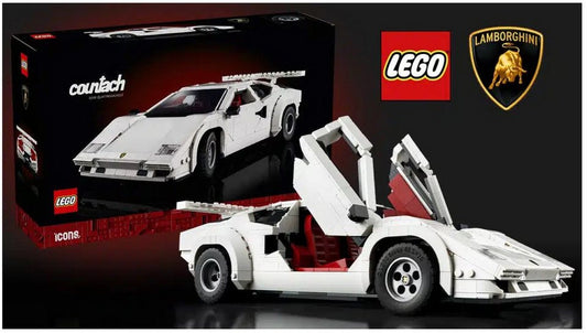 LEGO® Icons - Lamborghini Countach 5000 Quattrovalvole (10337) Spielbausteine, (1506 St)
