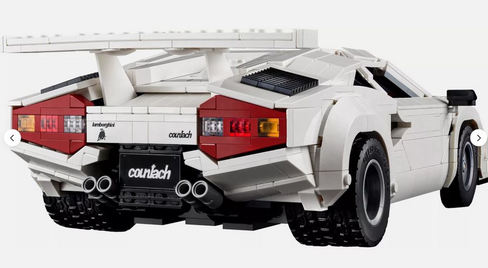 LEGO® Icons - Lamborghini Countach 5000 Quattrovalvole (10337) Spielbausteine, (1506 St)