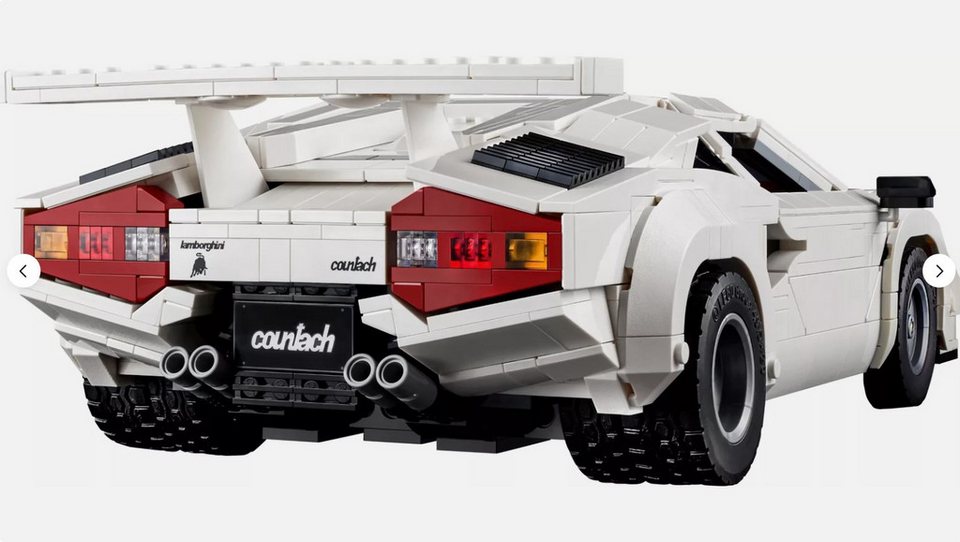LEGO® Icons - Lamborghini Countach 5000 Quattrovalvole (10337) Spielbausteine, (1506 St)
