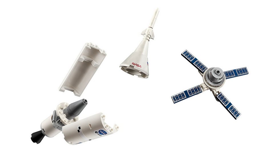 LEGO® Icons - NASA Artemis Startrampe (10341) Konstruktions-Spielset, (Advanced Models, 3601 St., Artemis Space Launch System)