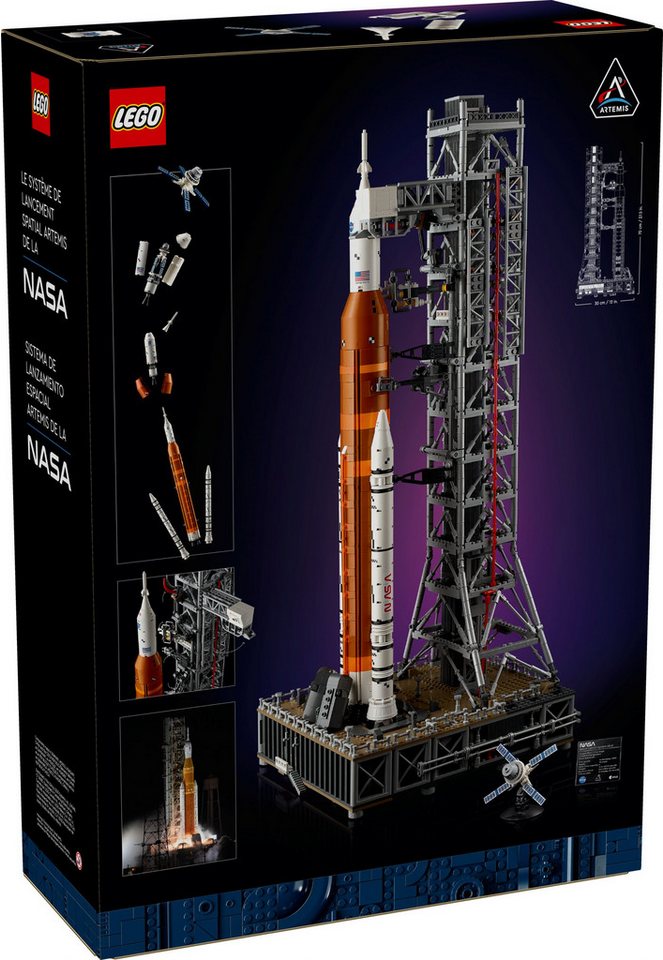 LEGO® Icons - NASA Artemis Startrampe (10341) Konstruktions-Spielset, (Advanced Models, 3601 St., Artemis Space Launch System)