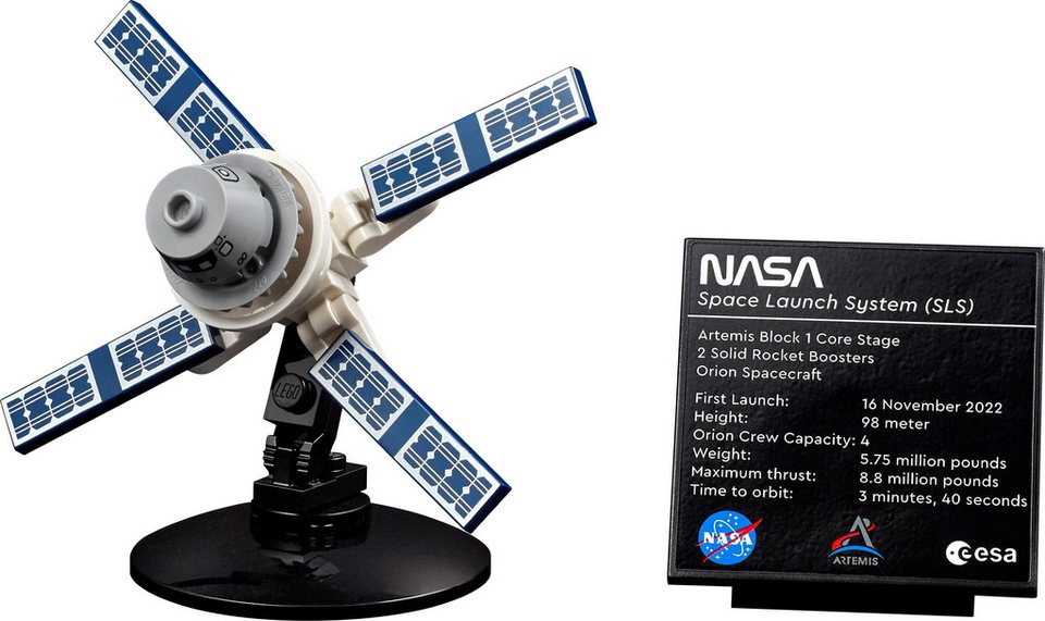 LEGO® Icons - NASA Artemis Startrampe (10341) Konstruktions-Spielset, (Advanced Models, 3601 St., Artemis Space Launch System)