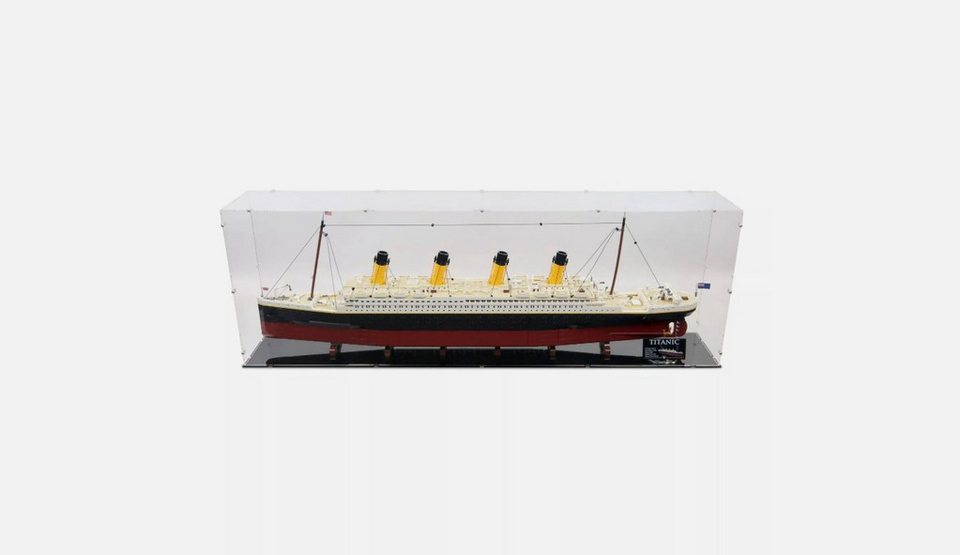 LEGO® Icons - Titanic (10294) inkl. Acryl Vitrine Spielbausteine, (9090 St)