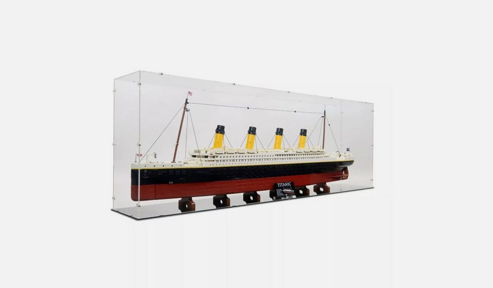 LEGO® Icons - Titanic (10294) inkl. Acryl Vitrine Spielbausteine, (9090 St)