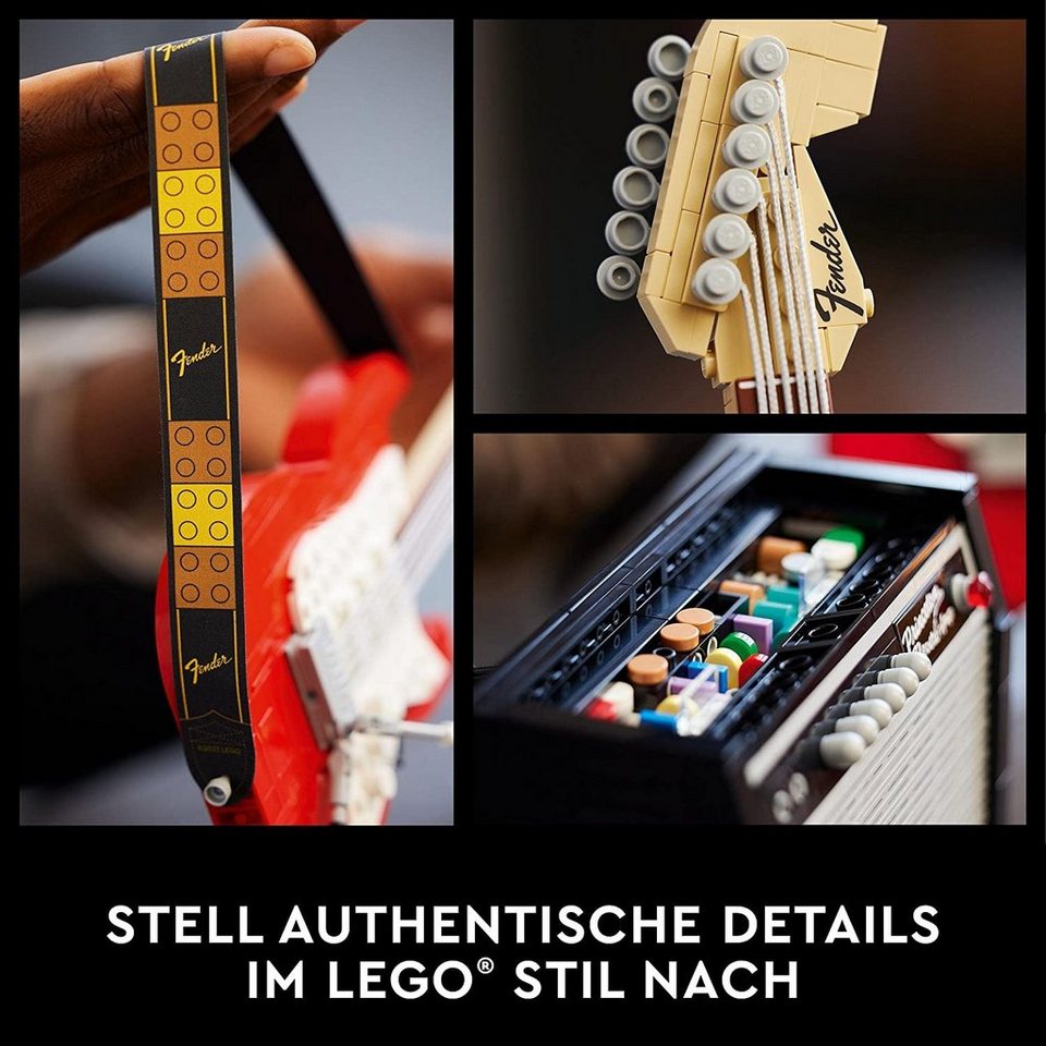LEGO® Ideas 21329 Ideas Fender® Stratocaster® Spielbausteine, (1074 St)