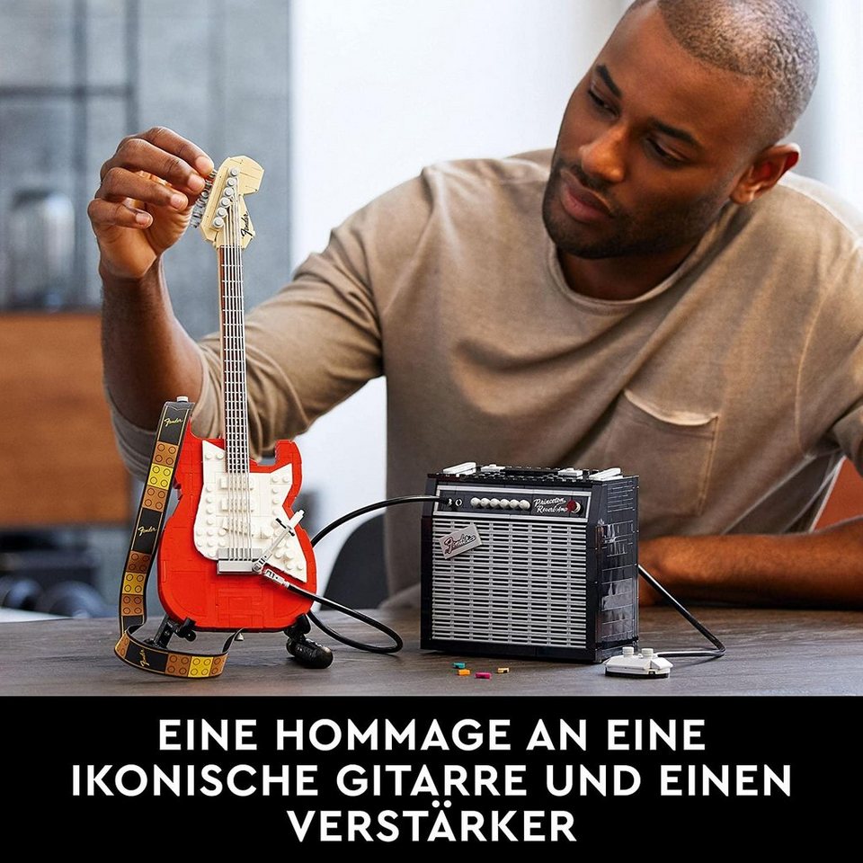LEGO® Ideas 21329 Ideas Fender® Stratocaster® Spielbausteine, (1074 St)