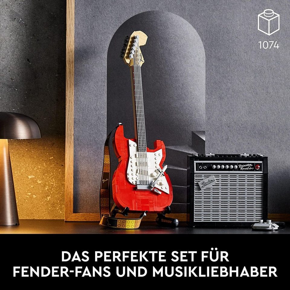 LEGO® Ideas 21329 Ideas Fender® Stratocaster® Spielbausteine, (1074 St)