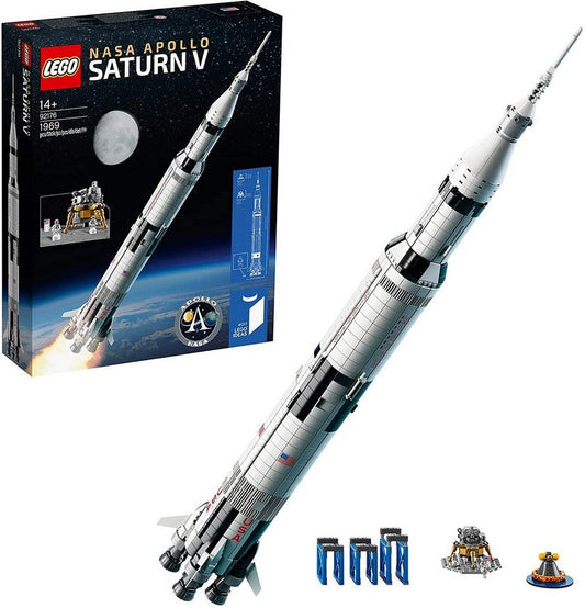 LEGO® Ideas 92176 LEGO® NASA Apollo Saturn V Spielbausteine, (1969 St)
