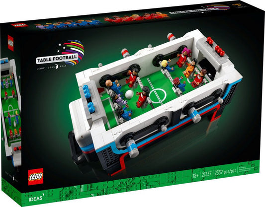 LEGO® Ideas - Tischkicker Table Football (21337) Konstruktions-Spielset, (2339 St), Inkl. 22 Minifiguren