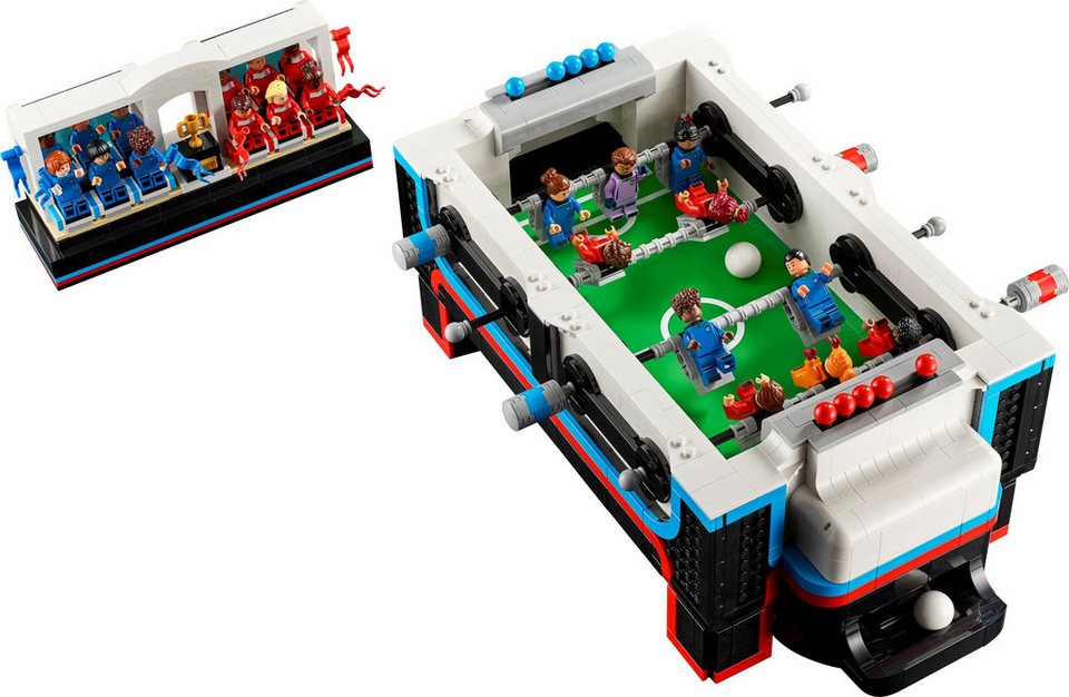 LEGO® Ideas - Tischkicker Table Football (21337) Konstruktions-Spielset, (2339 St), Inkl. 22 Minifiguren