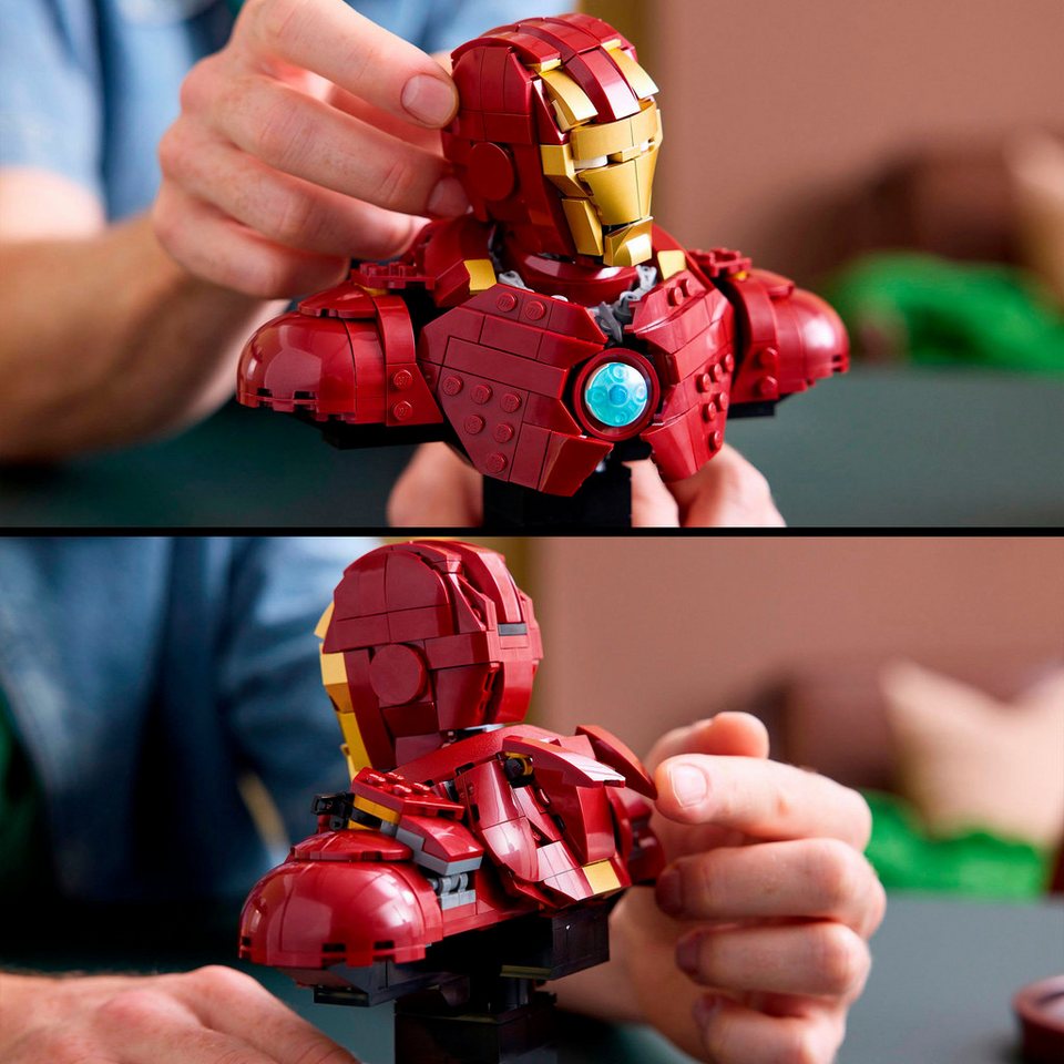 LEGO® Iron Man MK4 (76327), LEGO Super Heroes Konstruktionsspielsteine, (436 St), Made in Europe