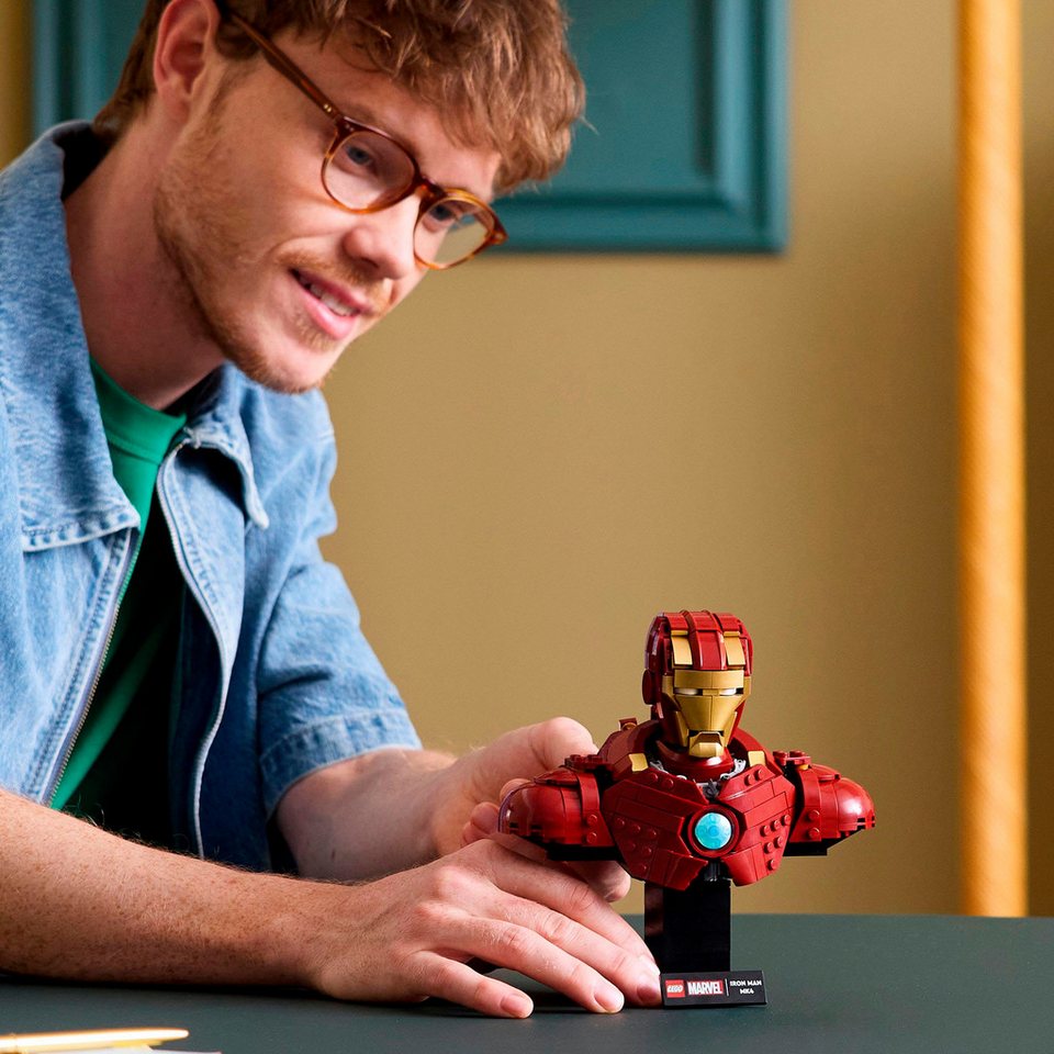 LEGO® Iron Man MK4 (76327), LEGO Super Heroes Konstruktionsspielsteine, (436 St), Made in Europe