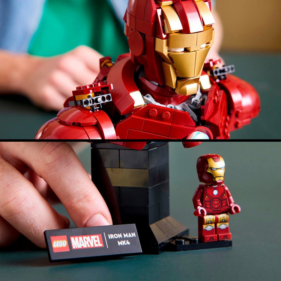 LEGO® Iron Man MK4 (76327), LEGO Super Heroes Konstruktionsspielsteine, (436 St), Made in Europe