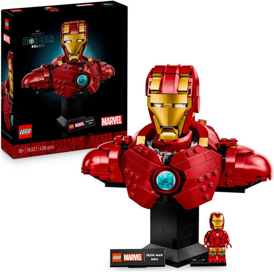 LEGO® Iron Man MK4 (76327), LEGO Super Heroes Konstruktionsspielsteine, (436 St), Made in Europe