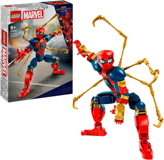 LEGO® Iron Spider-Man Baufigur (76298), LEGO Super Heroes Konstruktionsspielsteine, (303 St), Made in Europe
