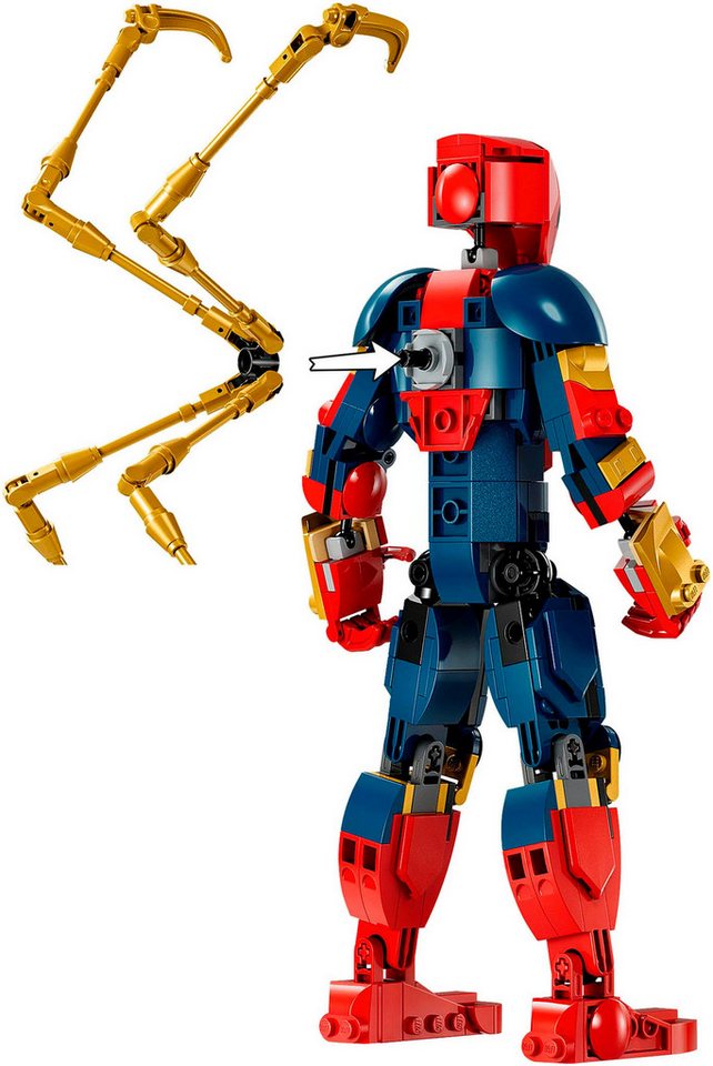 LEGO® Iron Spider-Man Baufigur (76298), LEGO Super Heroes Konstruktionsspielsteine, (303 St), Made in Europe