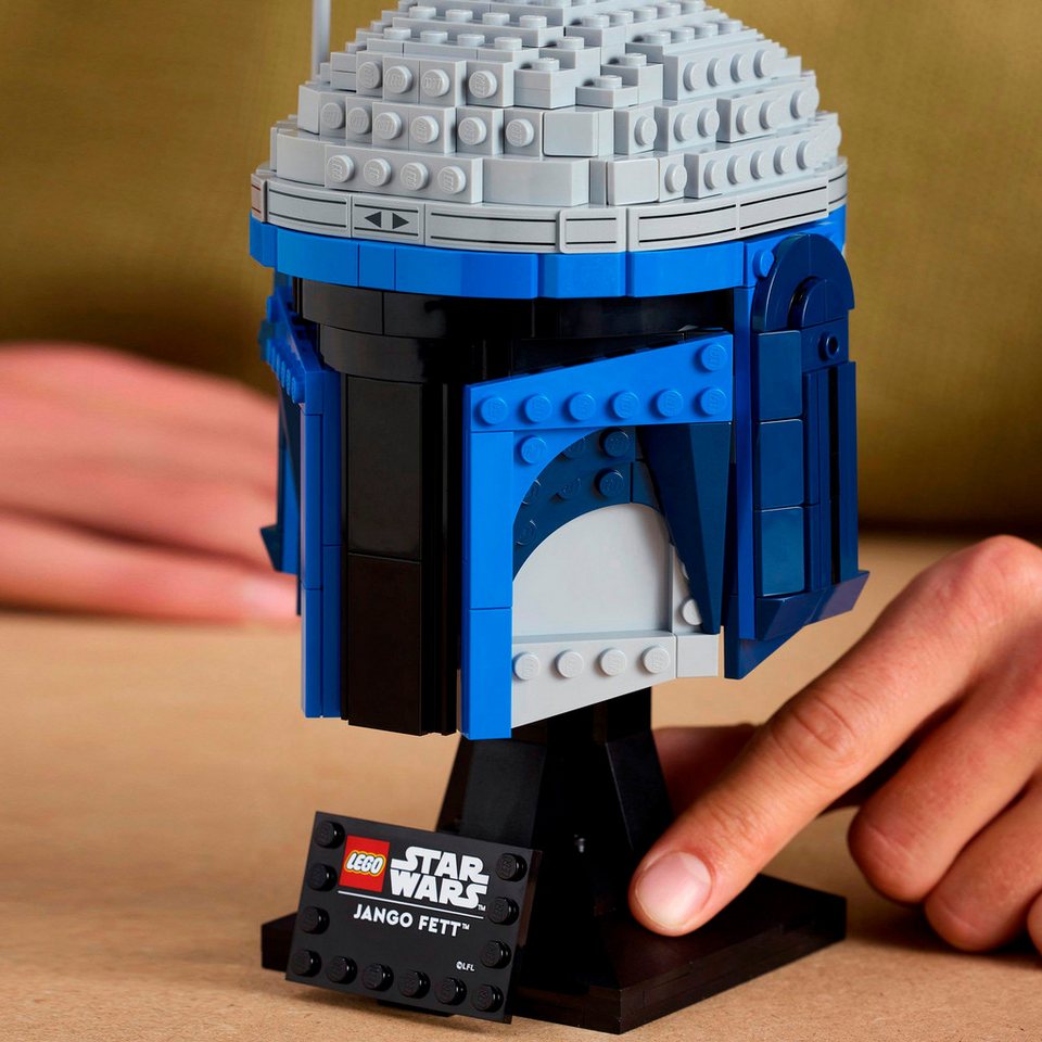 LEGO® Jango Fett Helm (75408), LEGO Star Wars ™ Konstruktionsspielsteine, (616 St), Made in Europe