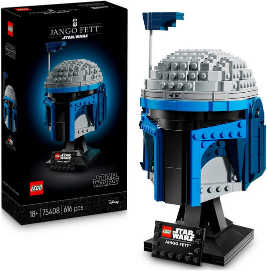 LEGO® Jango Fett Helm (75408), LEGO Star Wars ™ Konstruktionsspielsteine, (616 St), Made in Europe