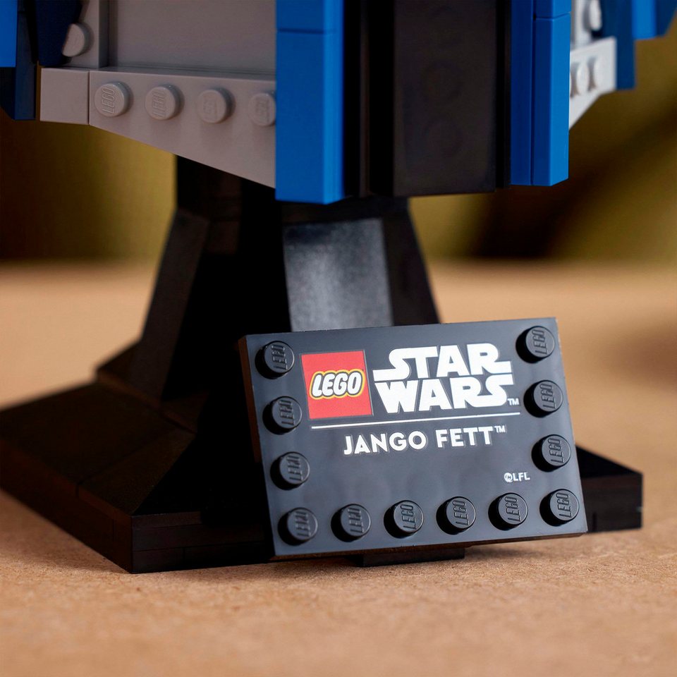 LEGO® Jango Fett Helm (75408), LEGO Star Wars ™ Konstruktionsspielsteine, (616 St), Made in Europe