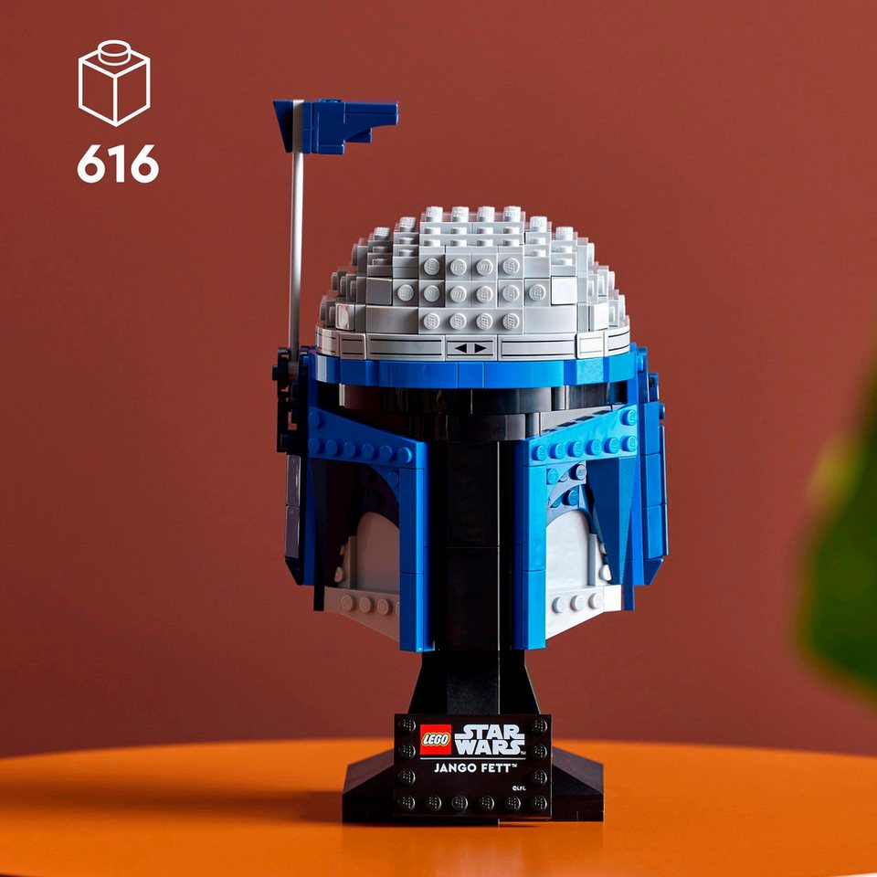 LEGO® Jango Fett Helm (75408), LEGO Star Wars ™ Konstruktionsspielsteine, (616 St), Made in Europe
