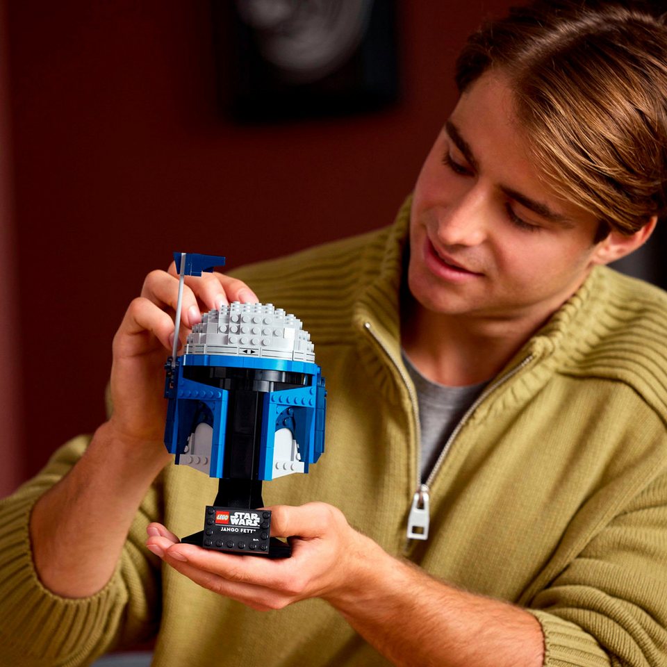 LEGO® Jango Fett Helm (75408), LEGO Star Wars ™ Konstruktionsspielsteine, (616 St), Made in Europe