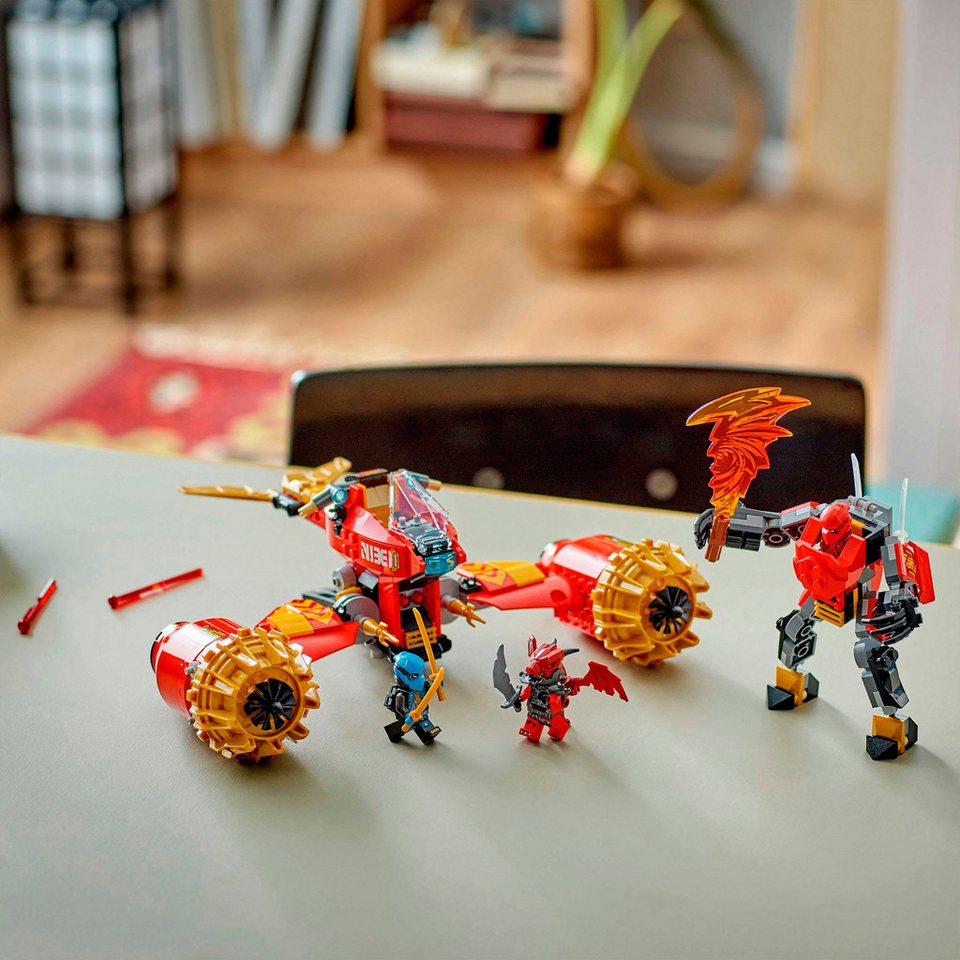 LEGO® Kais Sturmreiter-Mech (71830), LEGO Ninjago Konstruktionsspielsteine, (333 St), Made in Europe