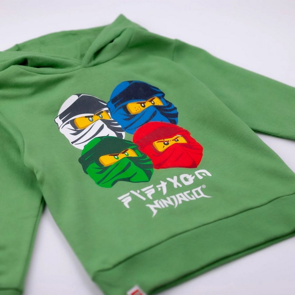 LEGO® Kapuzensweatshirt LEGO® Ninjago Kapuzensweatshirt Kinder Hoodie Gr.104