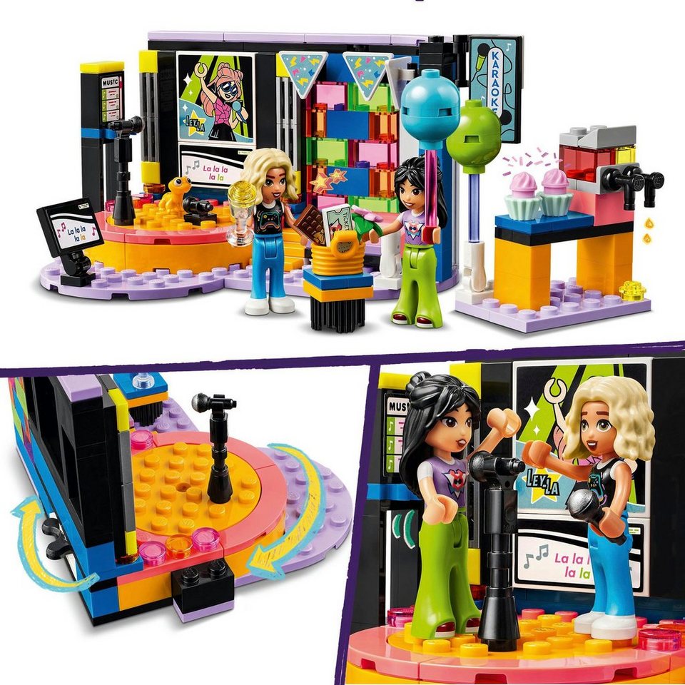 LEGO® Karaoke-Party (42610), LEGO Friends Konstruktionsspielsteine, (196 St), Made in Europe