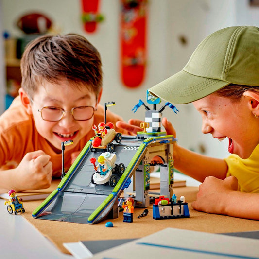 LEGO® Keine Limits: Seifenkistenrennen mit Rampe (60460), LEGO City Konstruktionsspielsteine, (436 St), Made in Europe