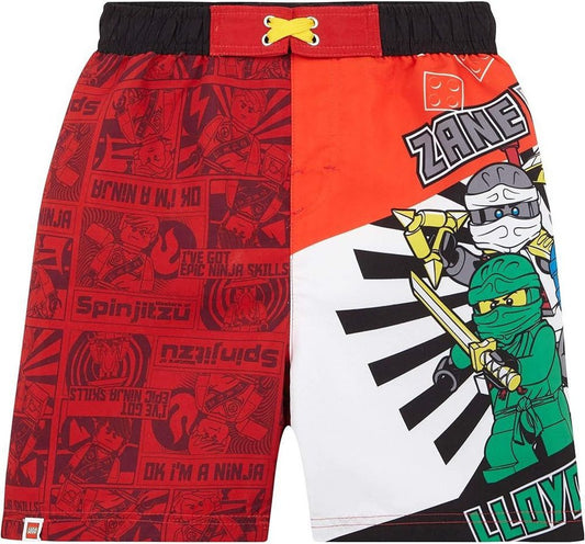 LEGO® kidswear Badeshorts LEGO NINJAGO Jungen Badehose Surfshorts Gr.140 = 10 Jahre Lego Ninjago Kinderbekleidung