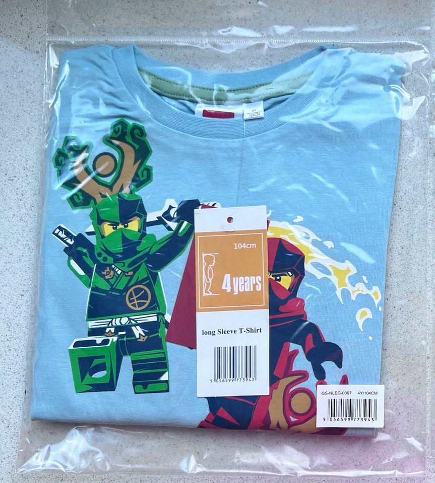 LEGO® kidswear Langarmshirt 2x LEGO Ninjago Langarm-T-Shirts für Jungen und Mädchen Sweatshirts
