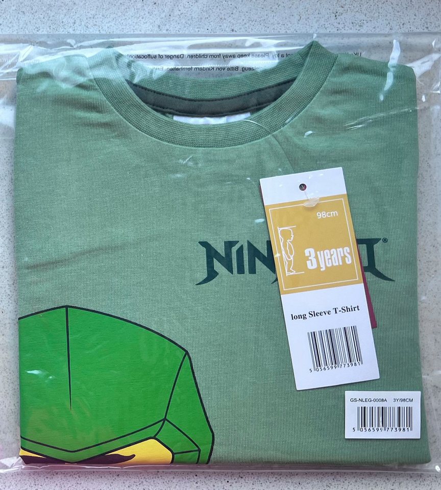 LEGO® kidswear Langarmshirt 2x LEGO Ninjago Langarm-T-Shirts für Jungen und Mädchen Sweatshirts