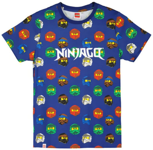 LEGO® kidswear Print-Shirt LEGO ® Ninjago T-Shirt allover Kinder Shirt Jungen 5/6 7/8 9/10